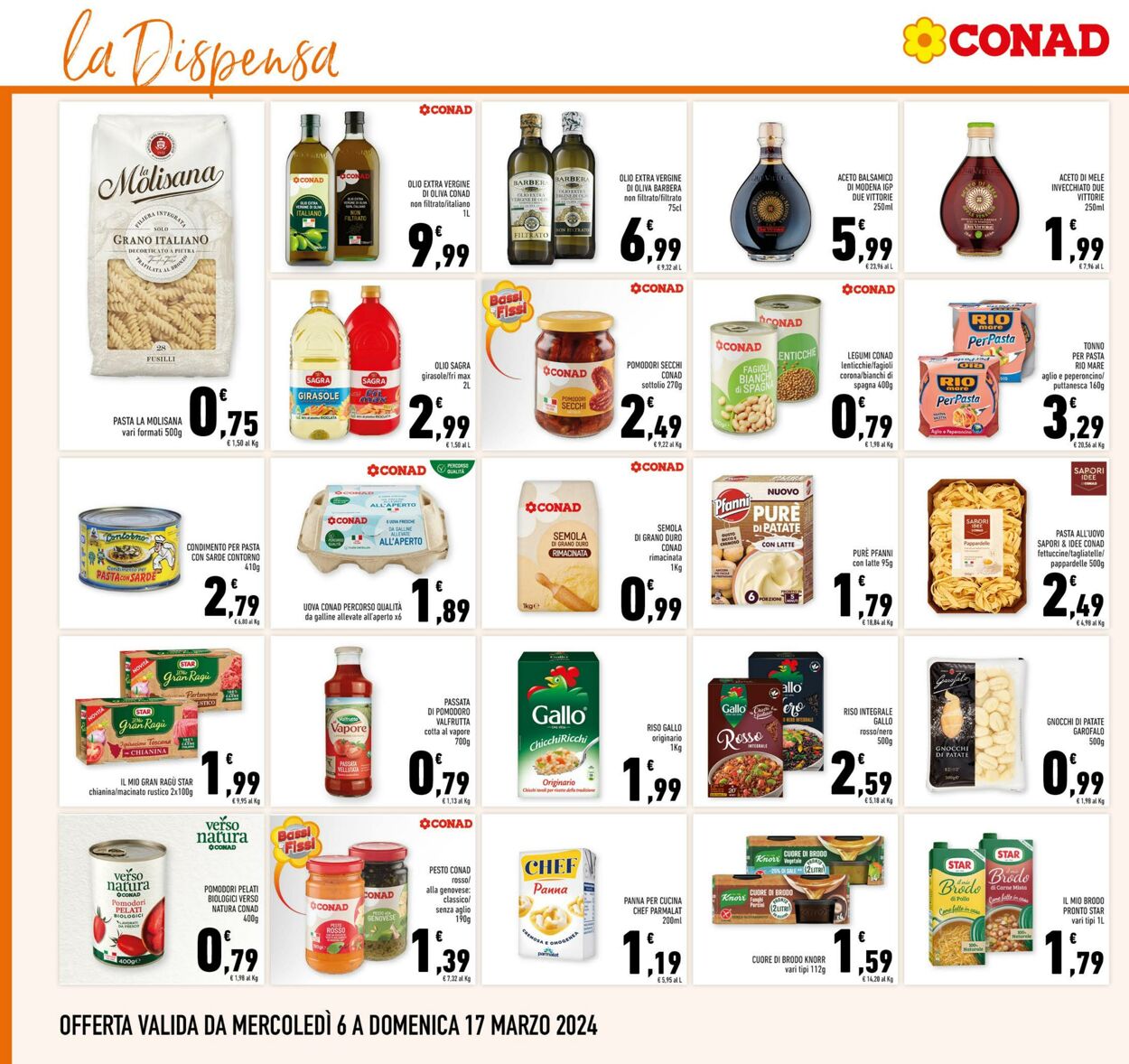 Volantino Conad 06.03.2024 - 17.03.2024