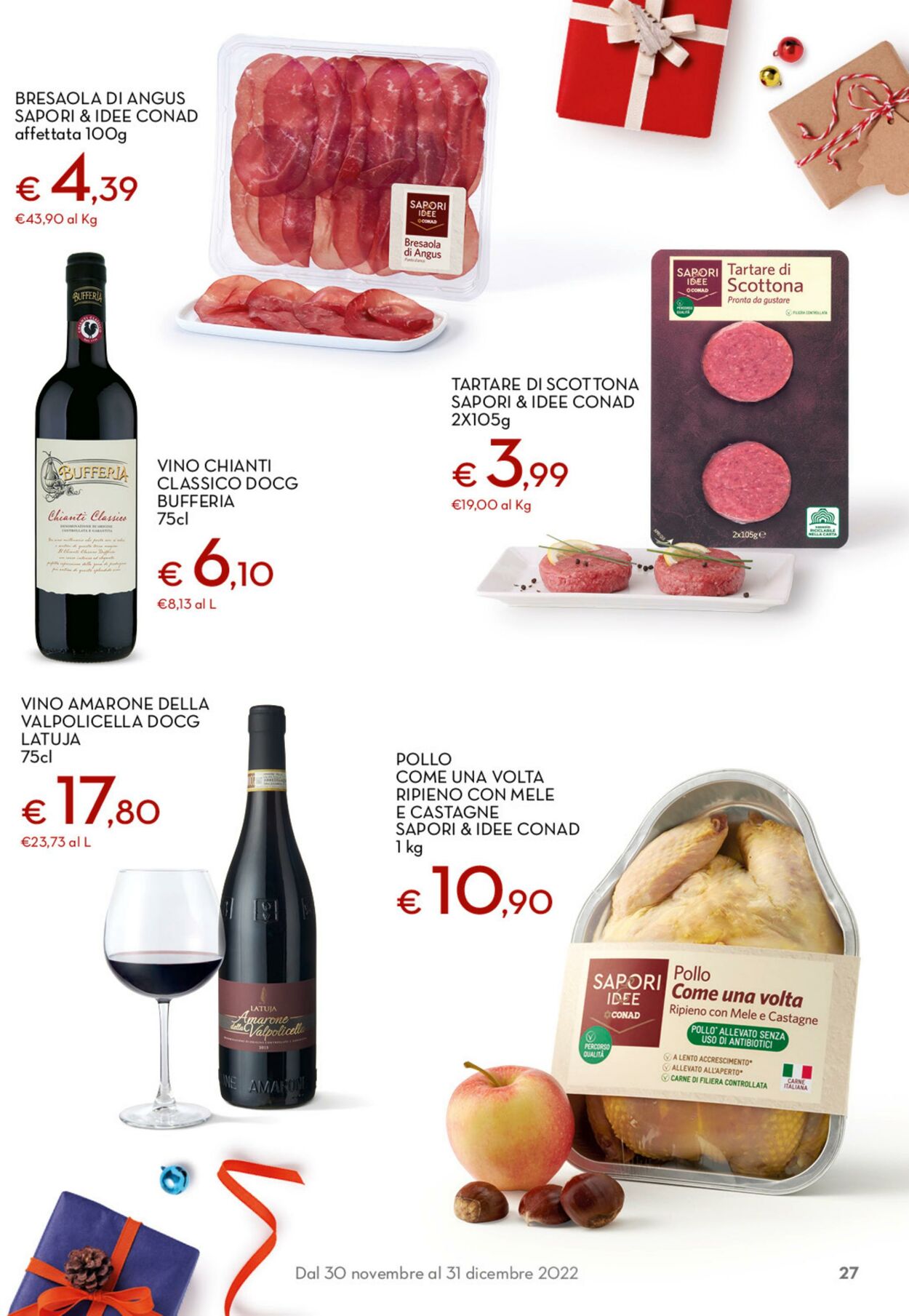 Volantino Conad 30.11.2022 - 31.12.2022