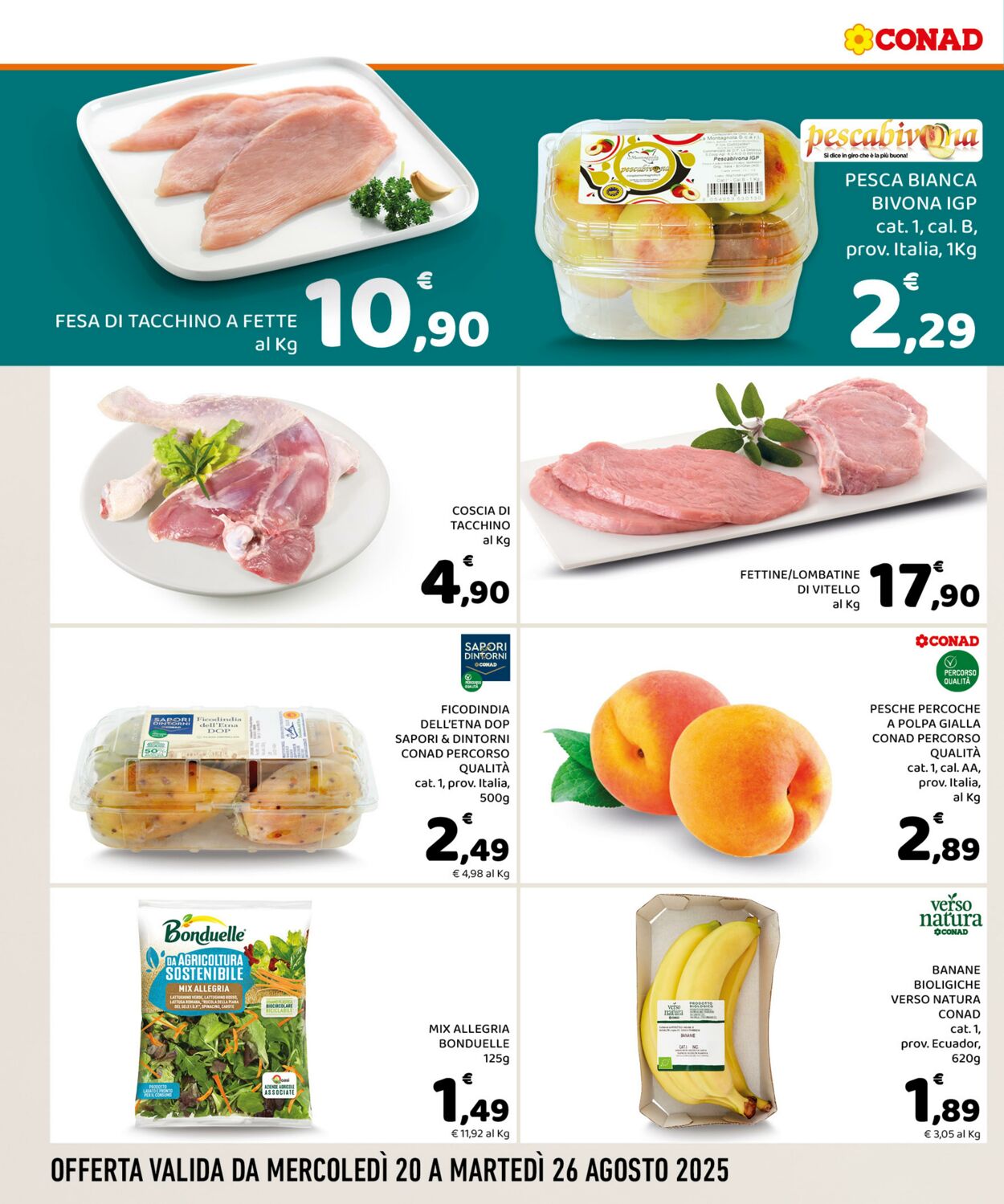 Volantino Conad 23.08.2025 - 23.08.2025