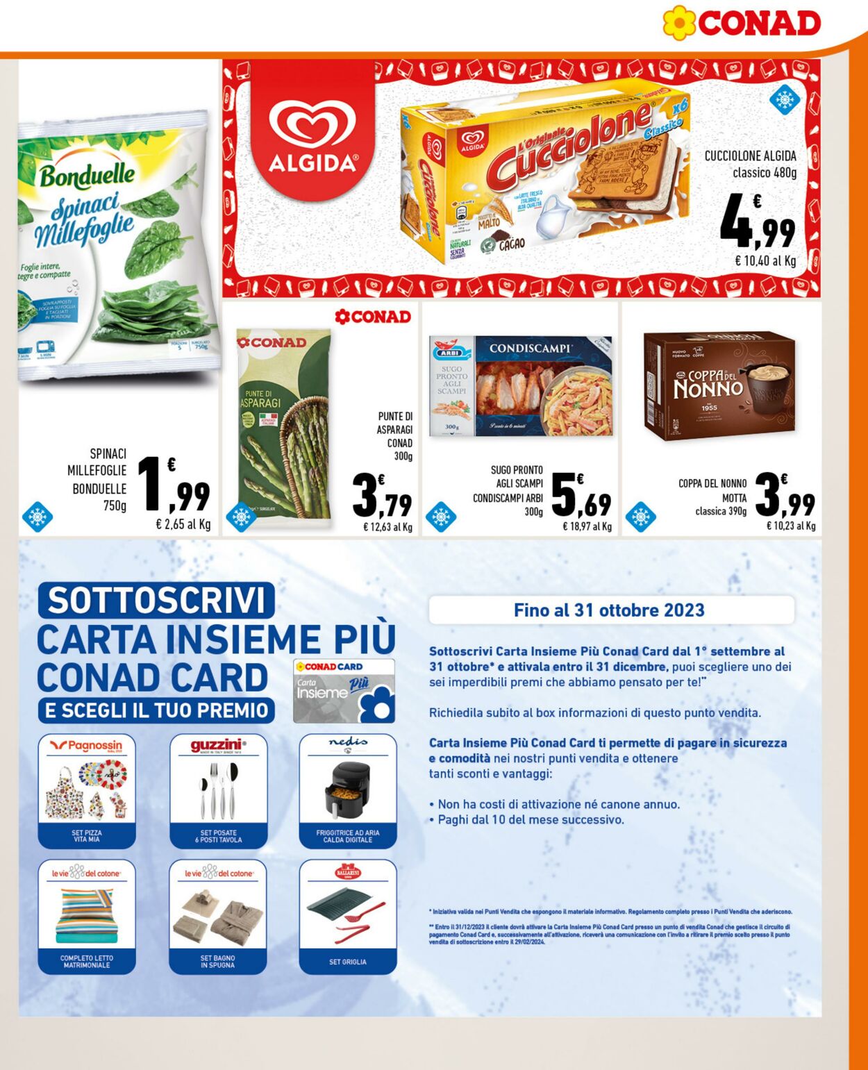 Volantino Conad 04.10.2023 - 10.10.2023