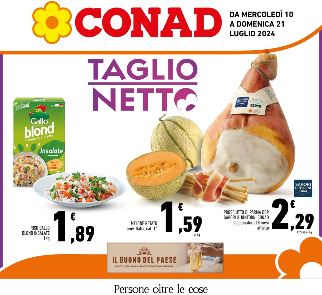 Volantino Conad 10.07.2024 - 21.07.2024