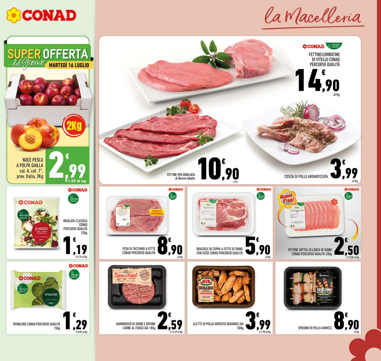 Volantino Conad 10.07.2024 - 21.07.2024