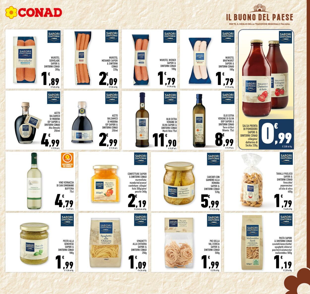 Volantino Conad 10.07.2024 - 21.07.2024