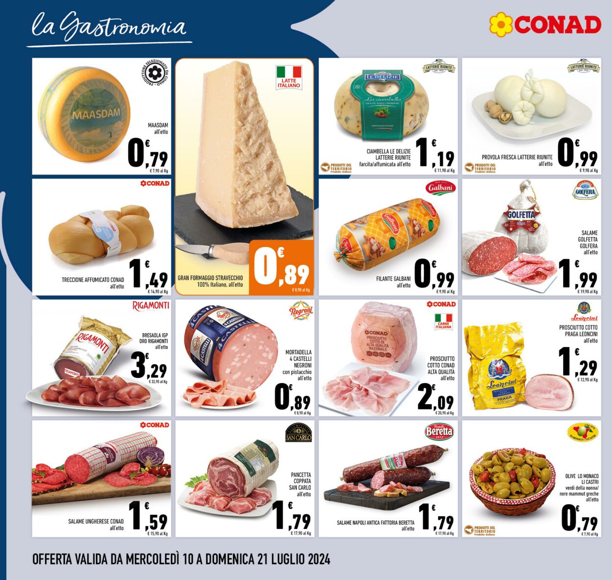 Volantino Conad 10.07.2024 - 21.07.2024