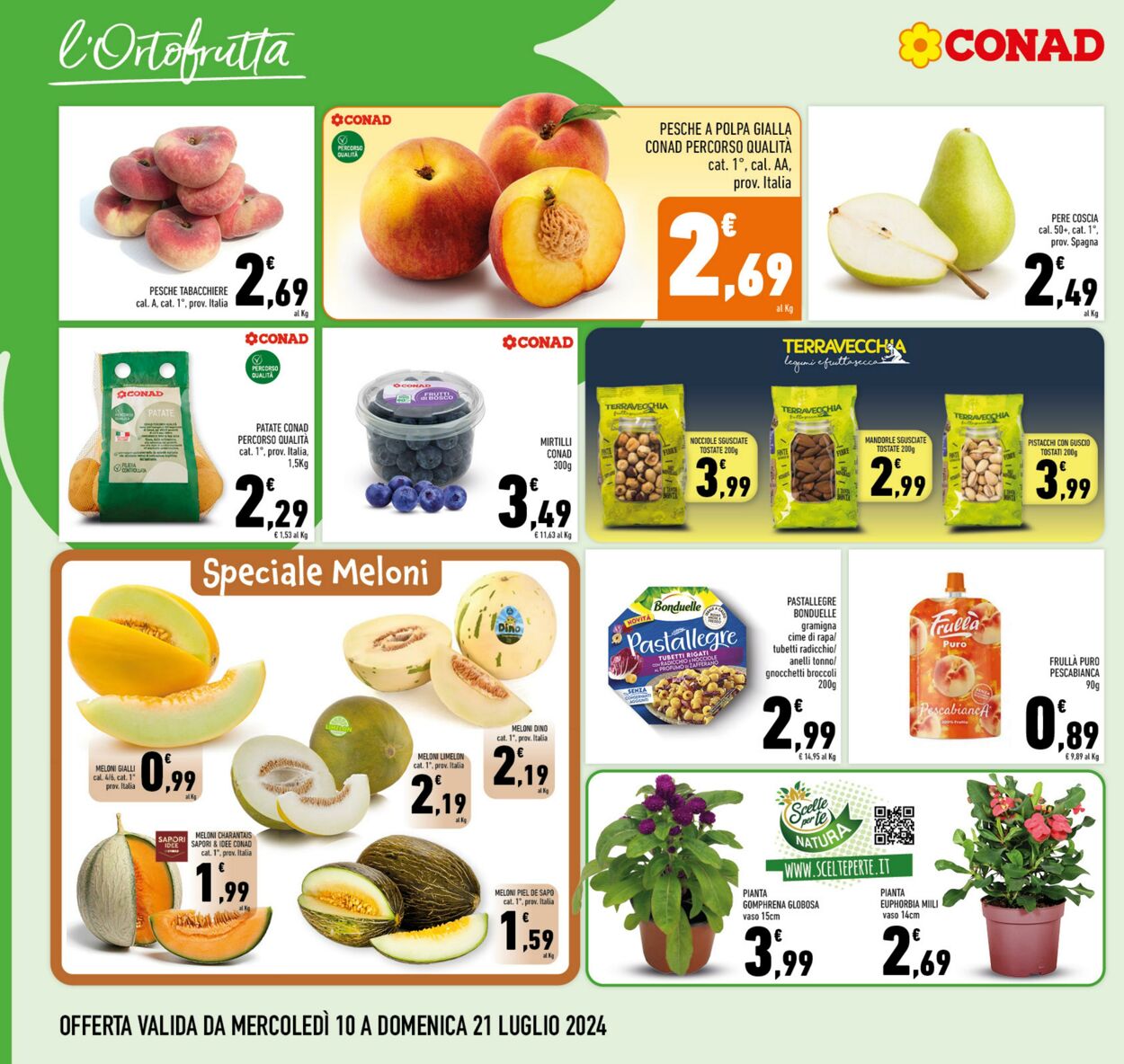 Volantino Conad 10.07.2024 - 21.07.2024