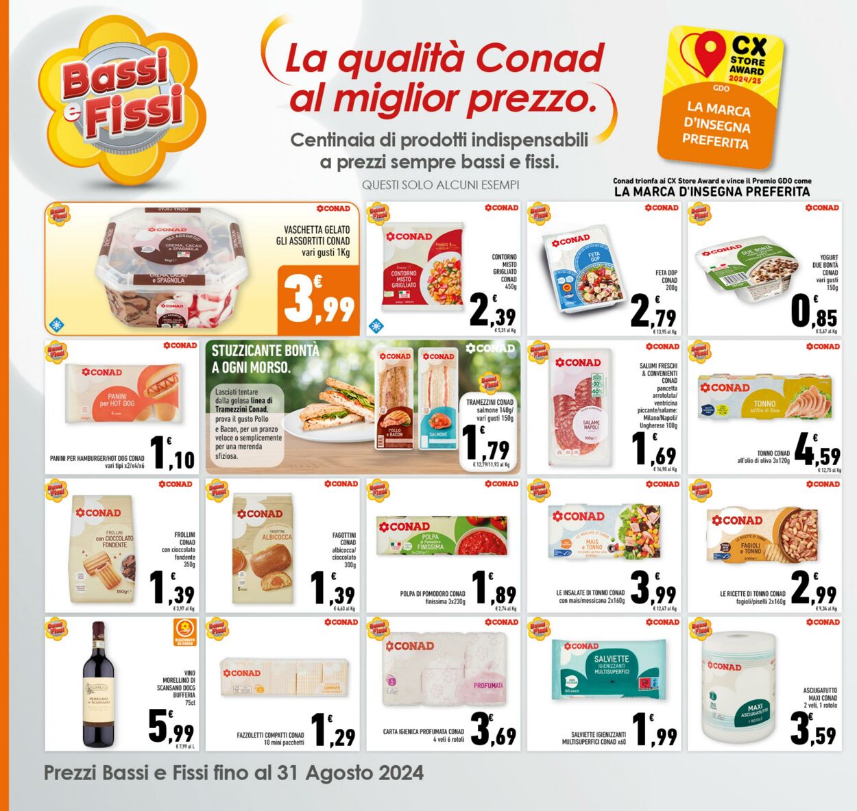 Volantino Conad 10.07.2024 - 21.07.2024