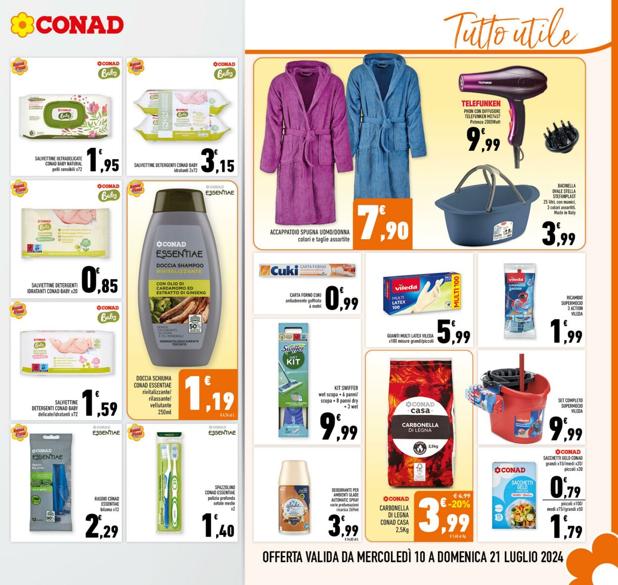 Volantino Conad 10.07.2024 - 21.07.2024