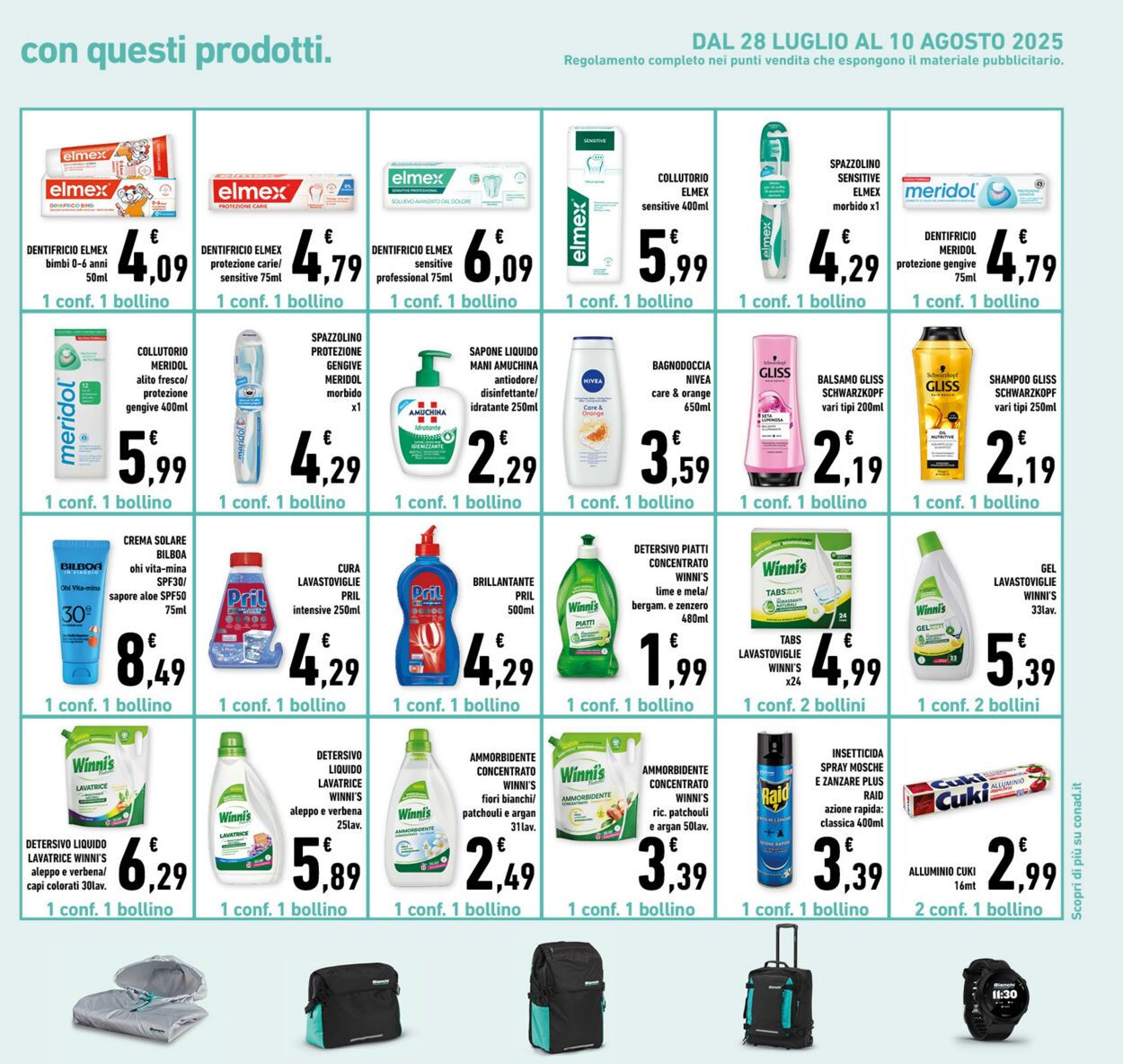 Volantino Conad 09.08.2025 - 09.08.2025