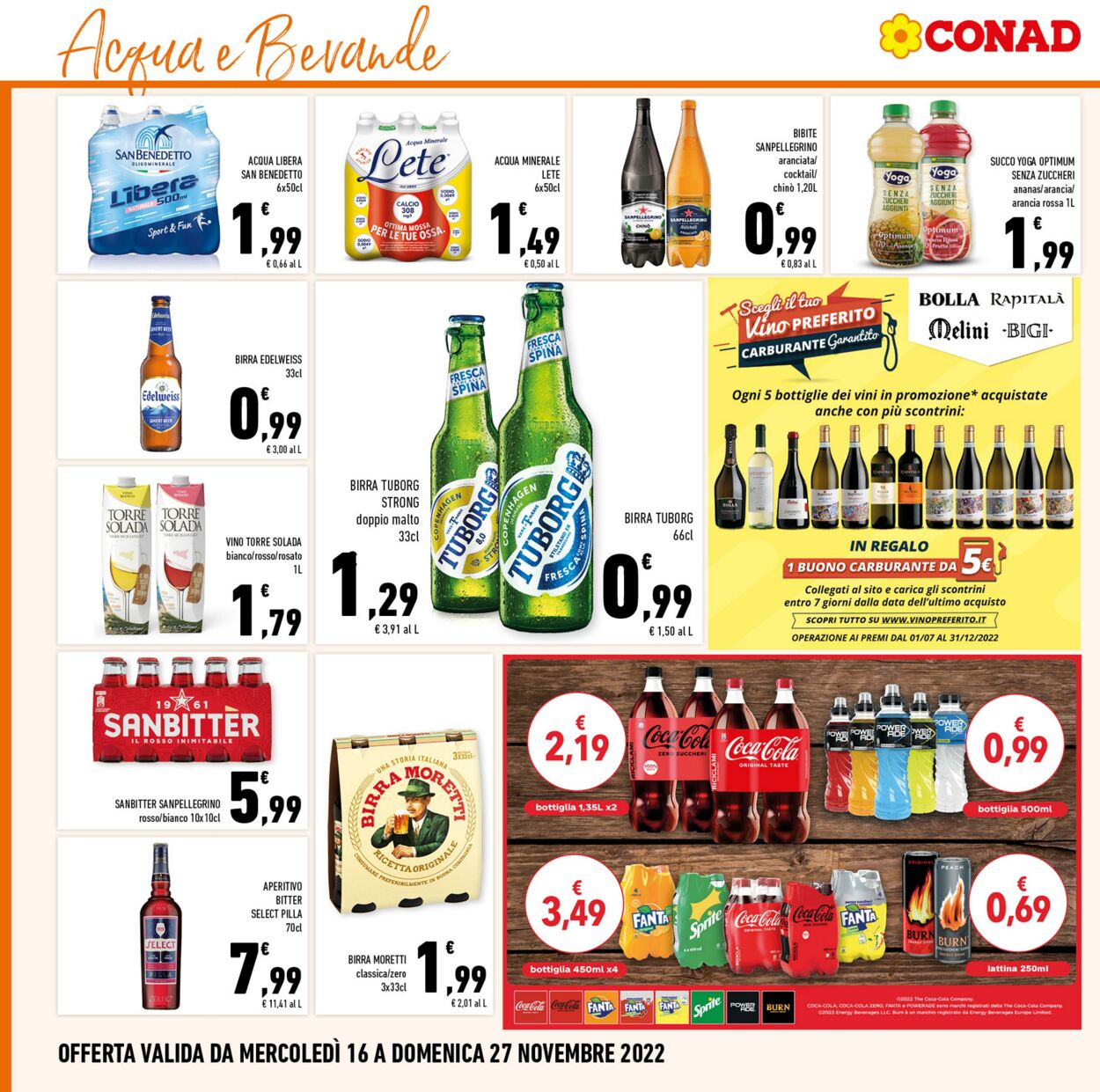 Volantino Conad 16.11.2022 - 27.11.2022