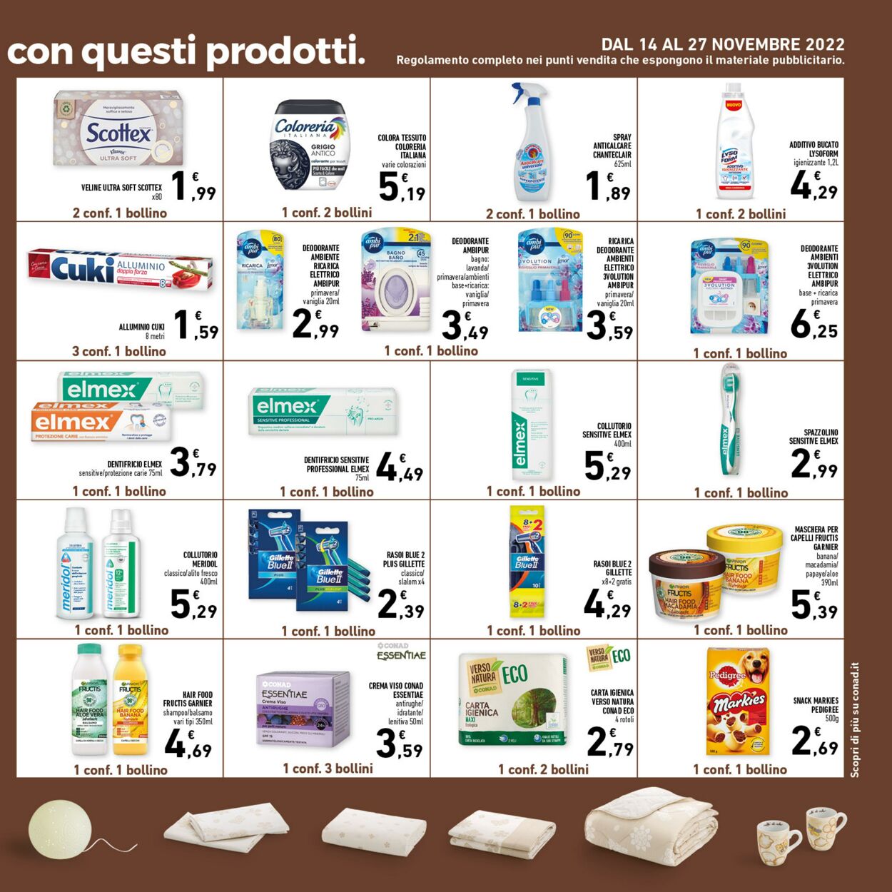 Volantino Conad 16.11.2022 - 27.11.2022