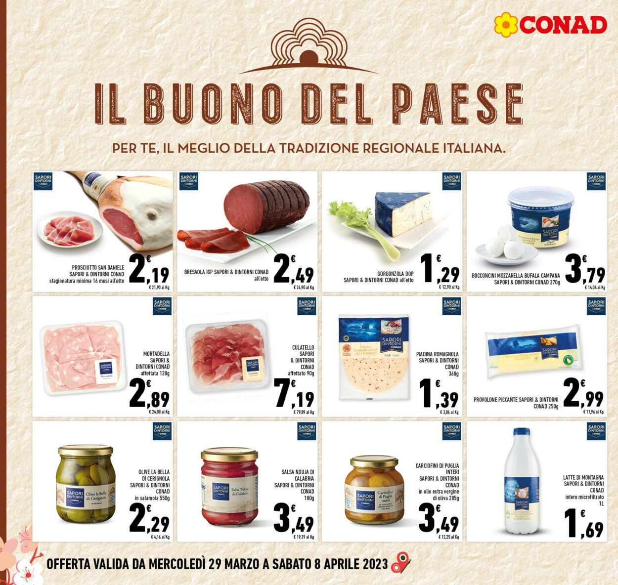 Volantino Conad 29.03.2023 - 08.04.2023