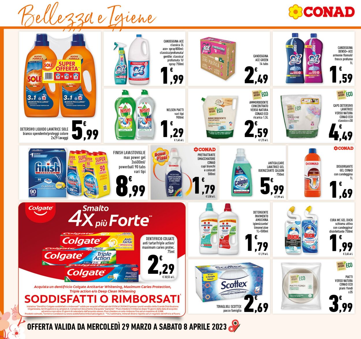 Volantino Conad 29.03.2023 - 08.04.2023