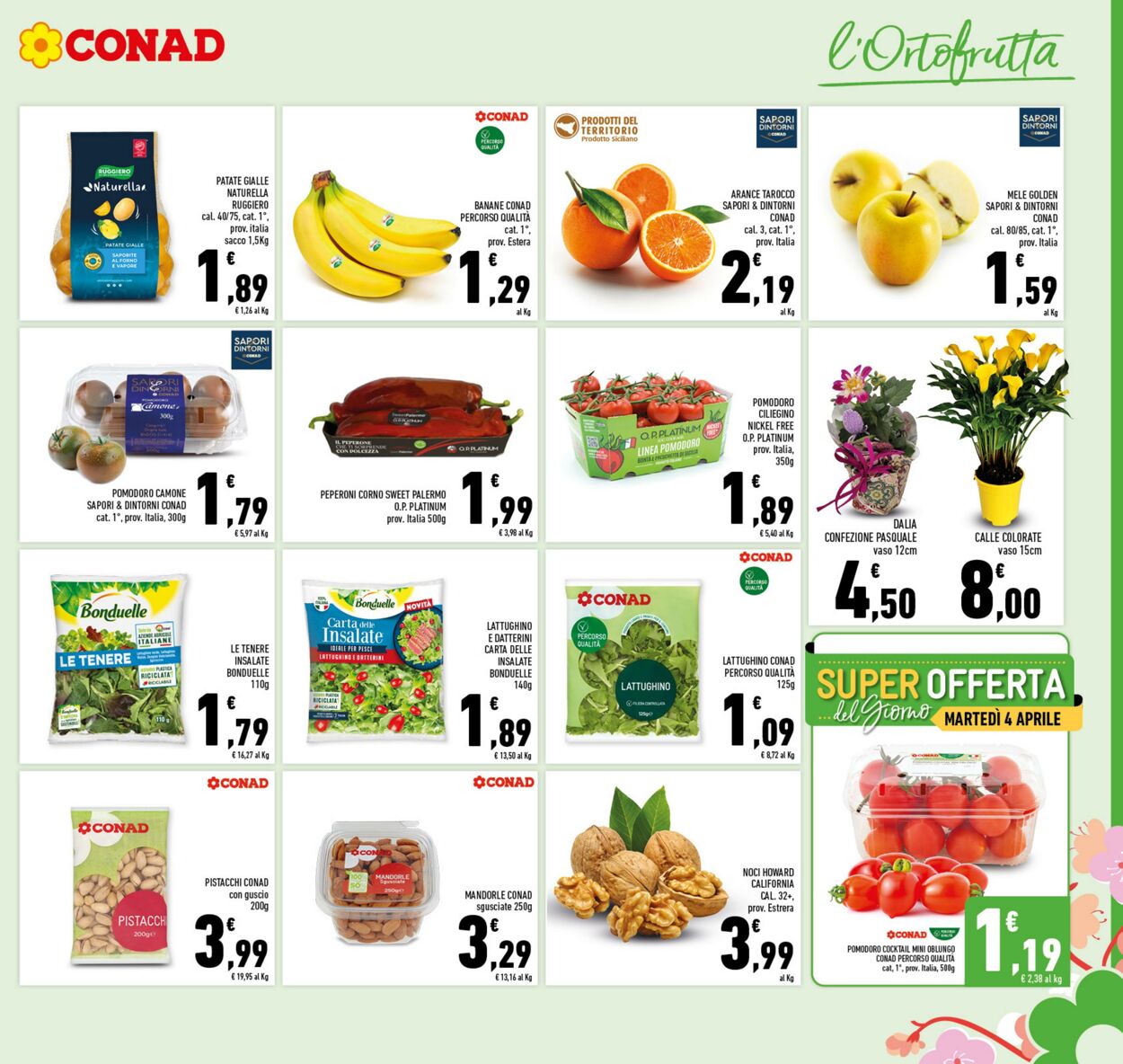 Volantino Conad 29.03.2023 - 08.04.2023