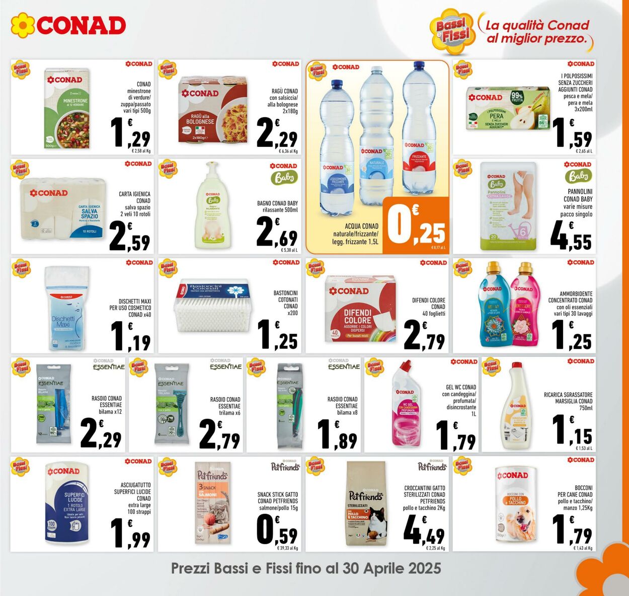 Volantino Conad 02.01.2025 - 12.01.2025