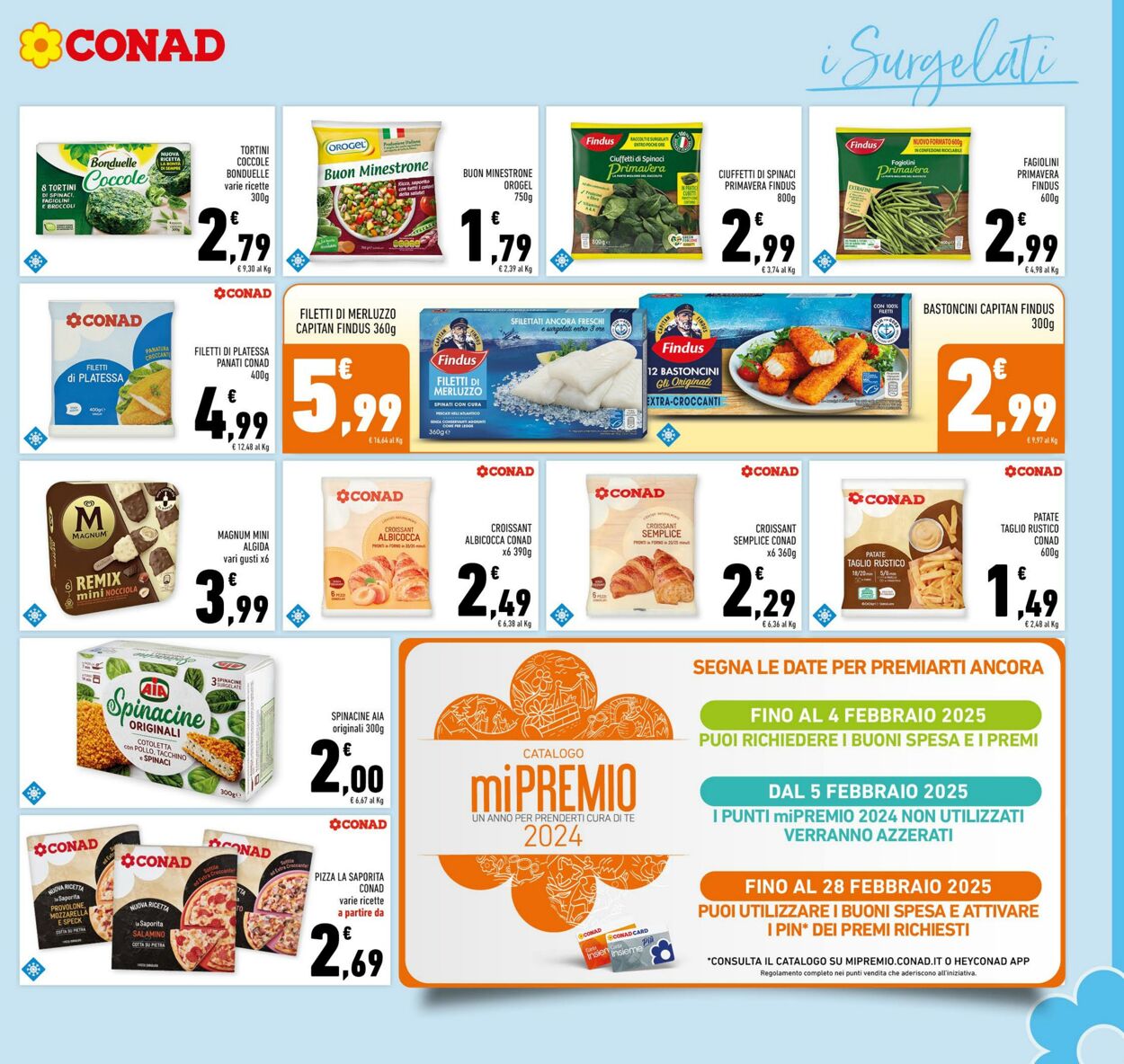 Volantino Conad 02.01.2025 - 12.01.2025