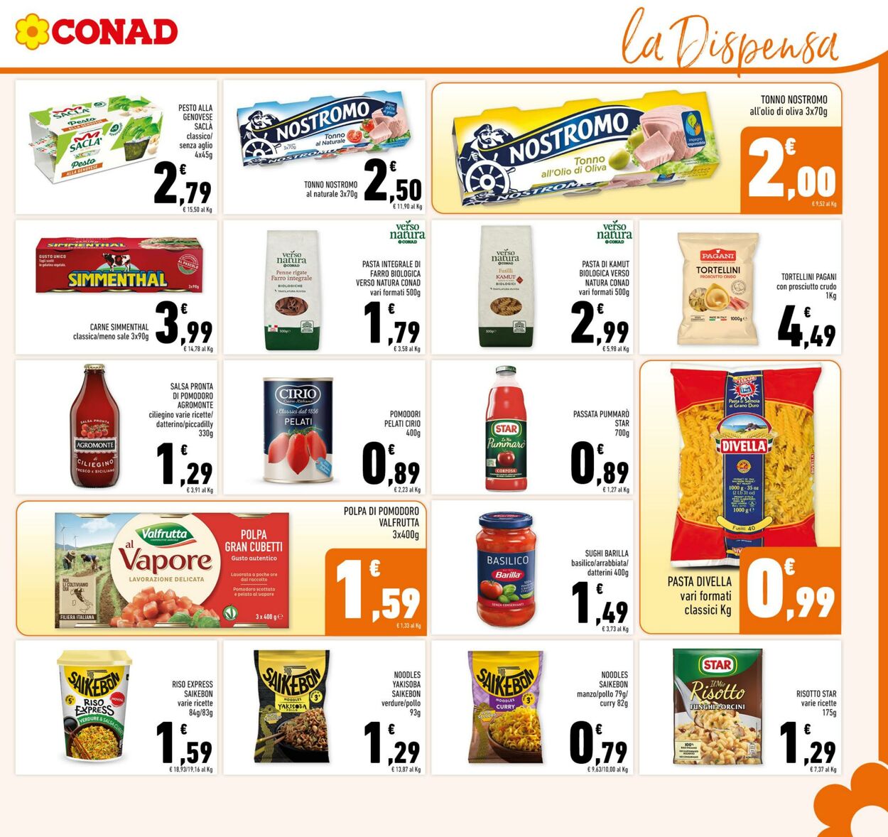 Volantino Conad 02.01.2025 - 12.01.2025