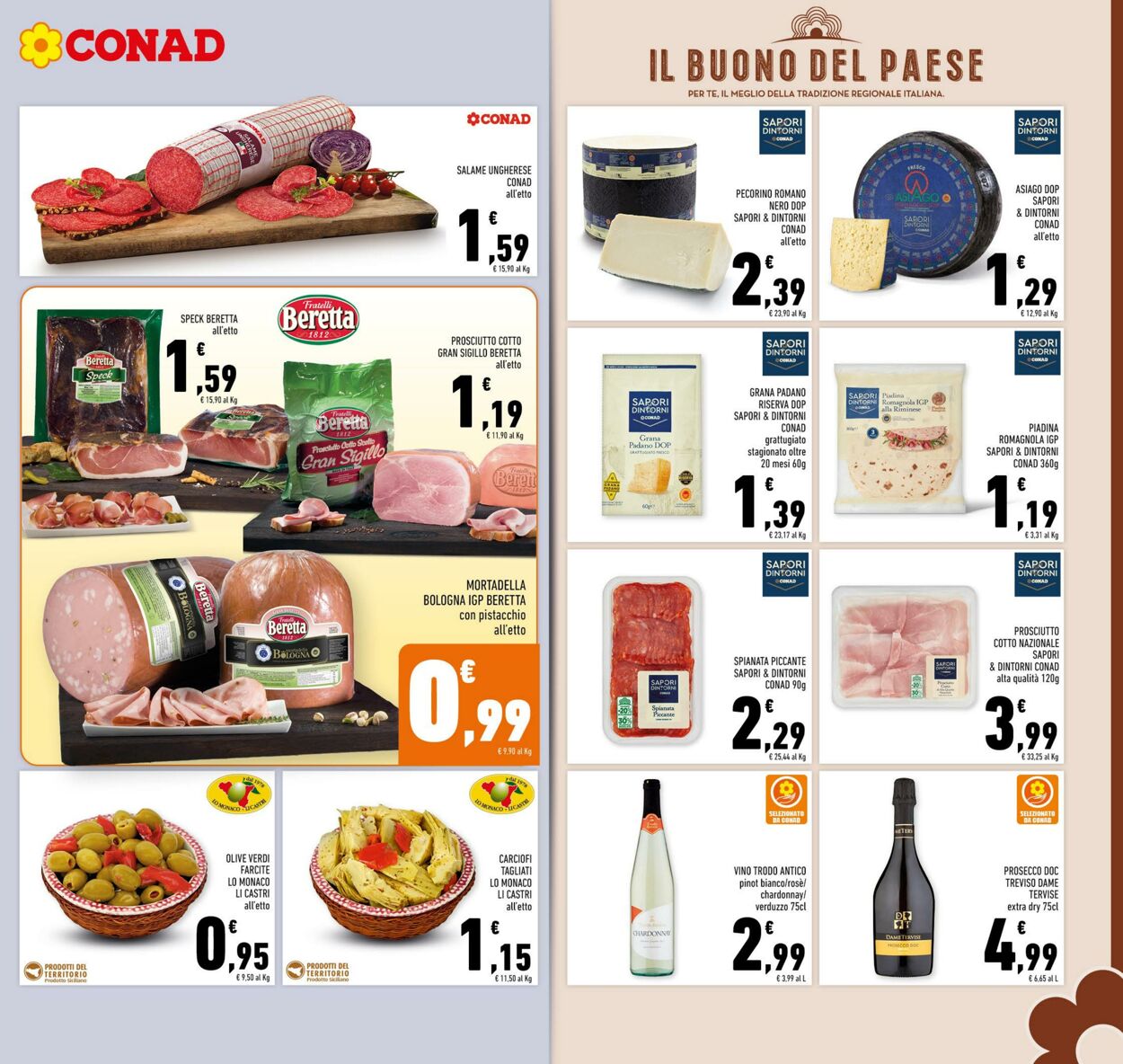 Volantino Conad 02.01.2025 - 12.01.2025