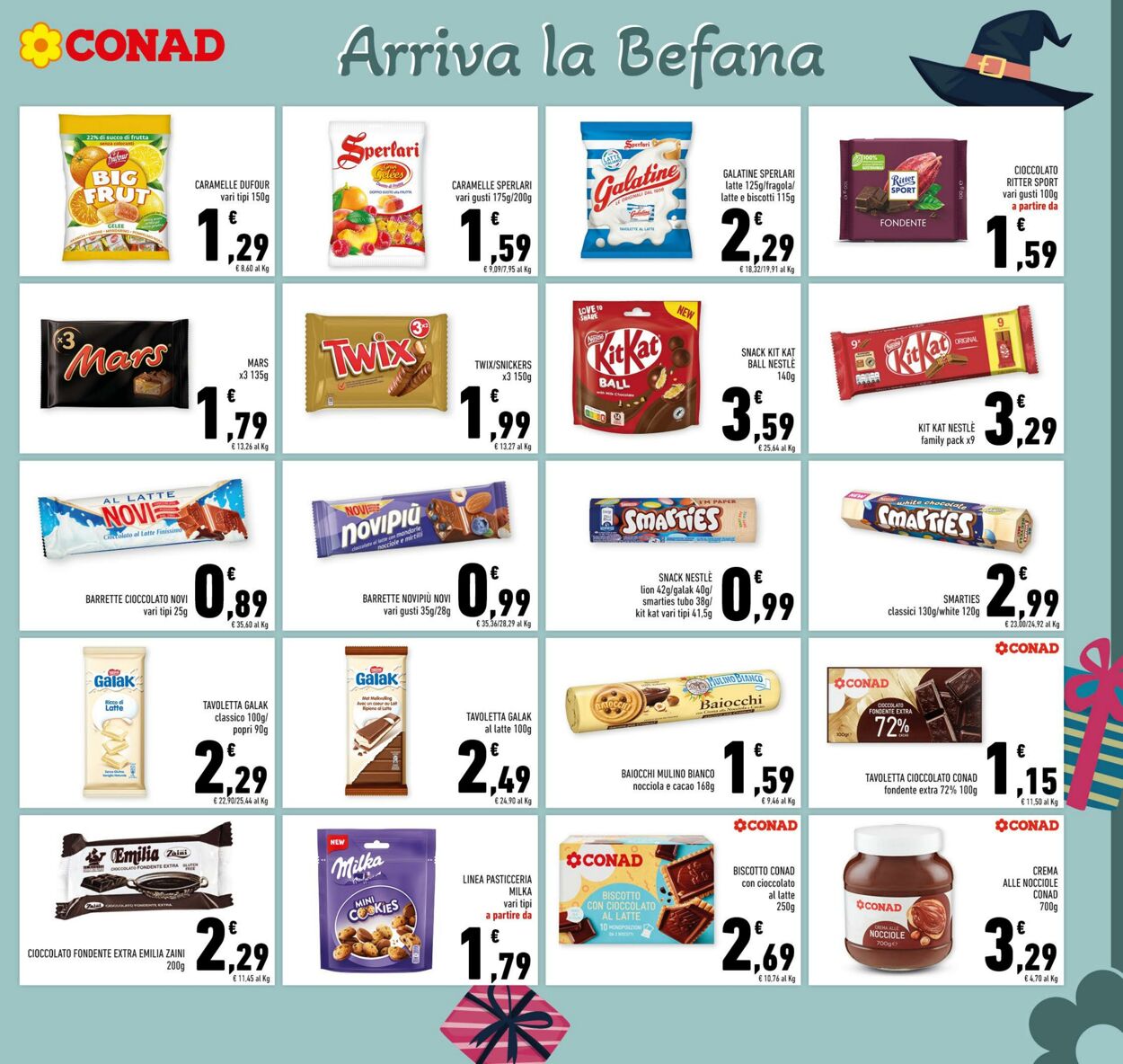 Volantino Conad 02.01.2025 - 12.01.2025