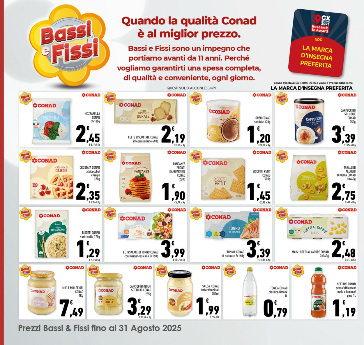 Volantino Conad 07.08.2025 - 07.08.2025