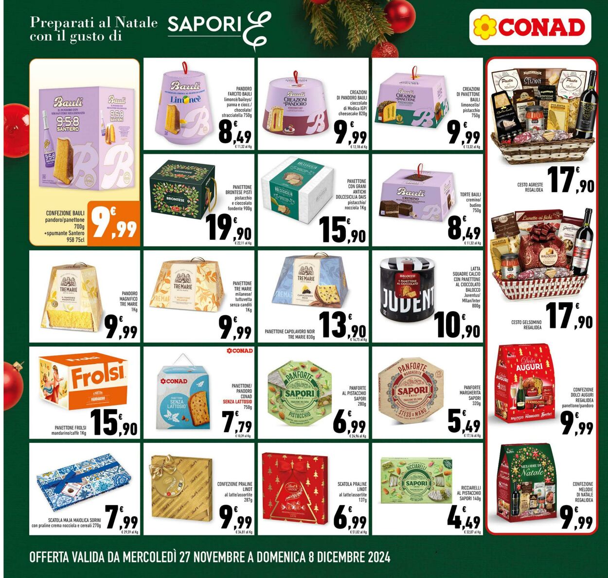 Volantino Conad 27.11.2024 - 08.12.2024