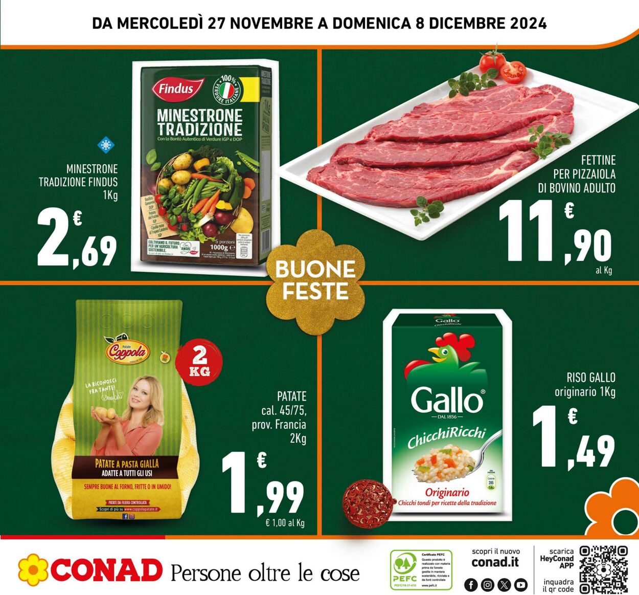 Volantino Conad 27.11.2024 - 08.12.2024