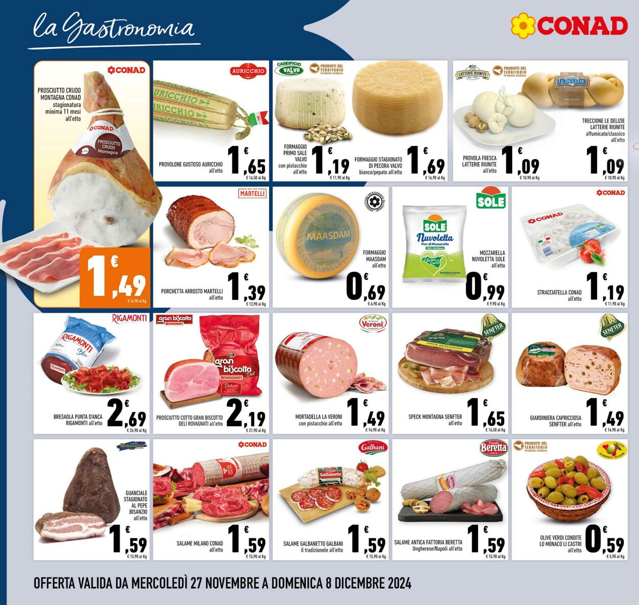 Volantino Conad 27.11.2024 - 08.12.2024