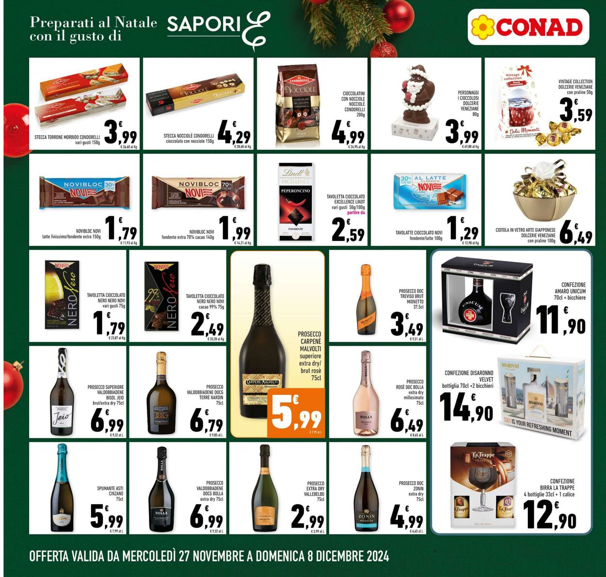 Volantino Conad 27.11.2024 - 08.12.2024