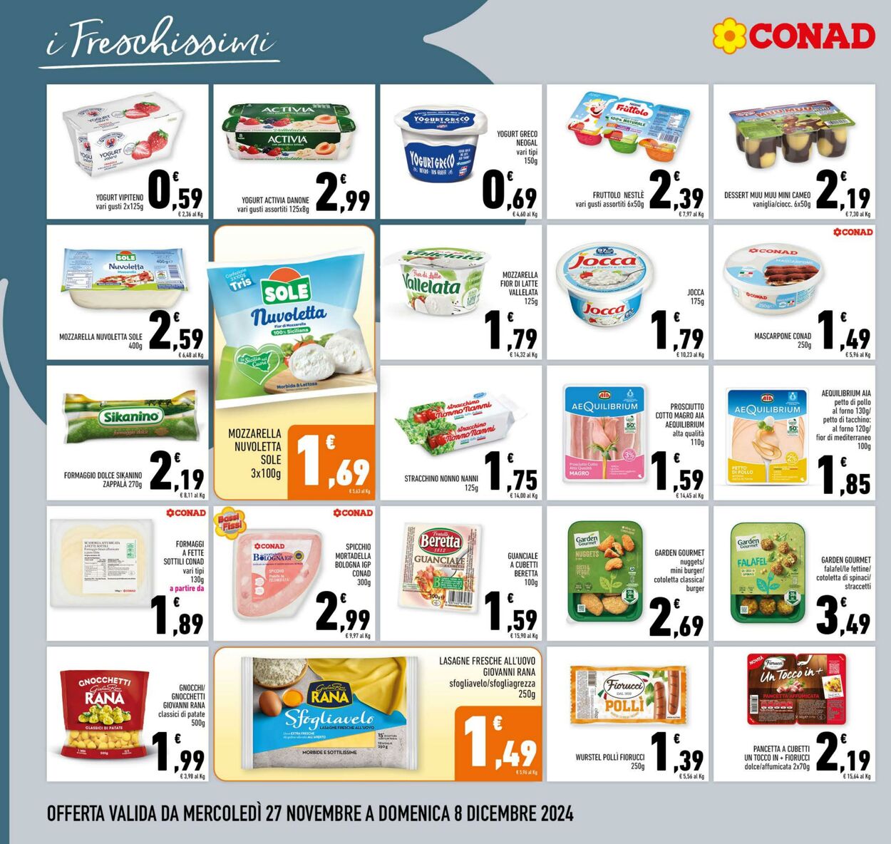 Volantino Conad 27.11.2024 - 08.12.2024