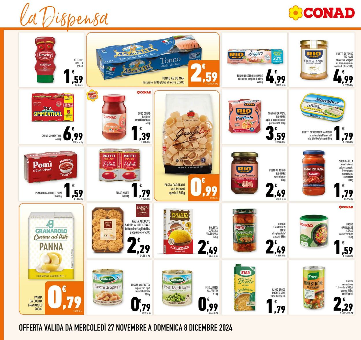 Volantino Conad 27.11.2024 - 08.12.2024