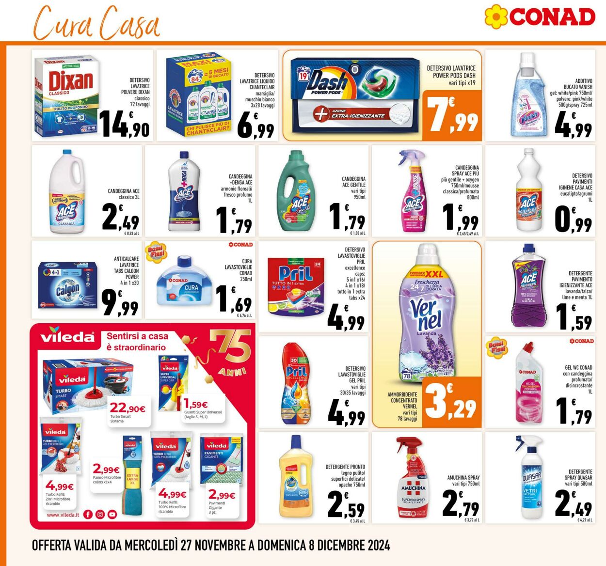 Volantino Conad 27.11.2024 - 08.12.2024