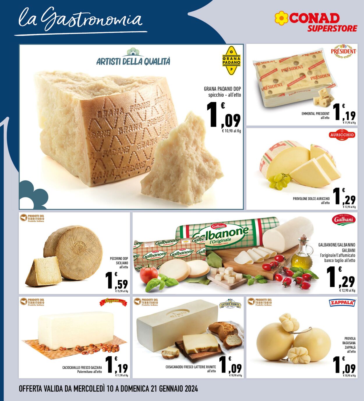 Volantino Conad 10.01.2024 - 21.01.2024