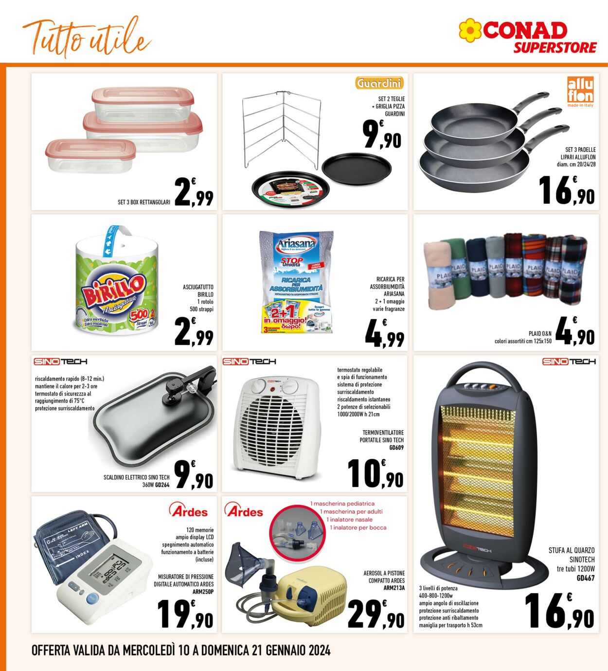 Volantino Conad 10.01.2024 - 21.01.2024