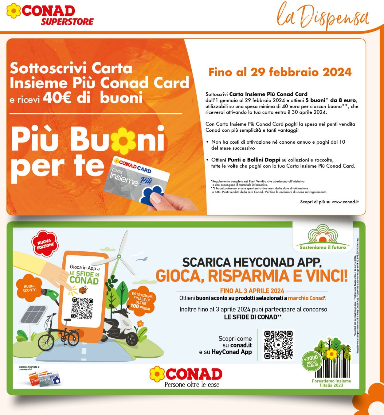 Volantino Conad 10.01.2024 - 21.01.2024