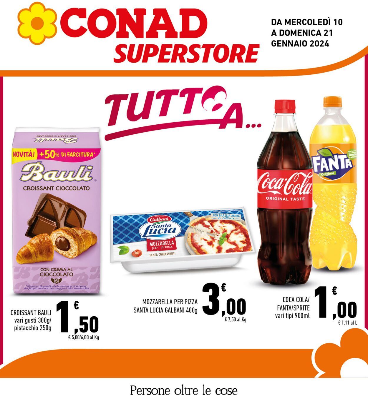 Volantino Conad 10.01.2024 - 21.01.2024