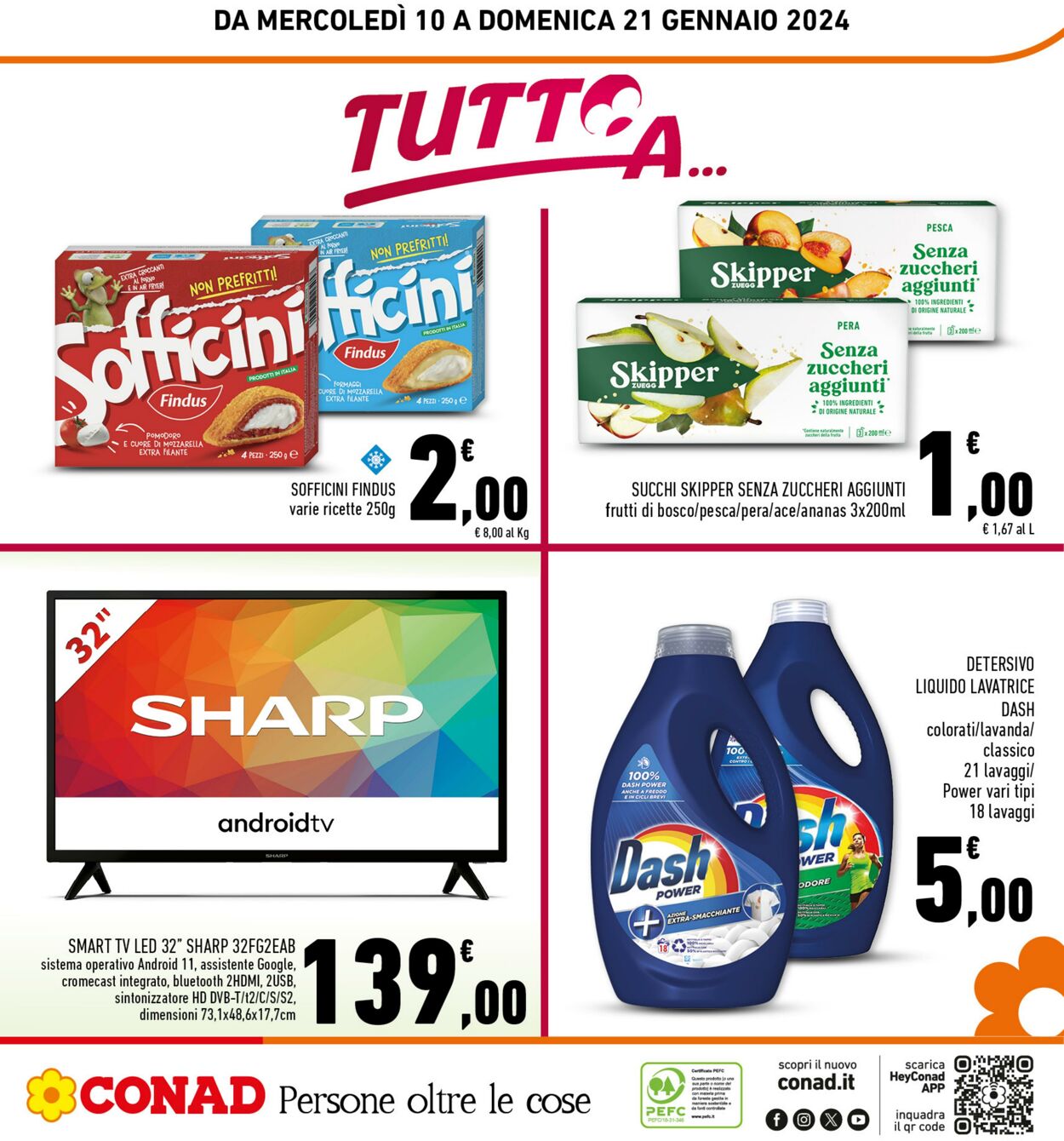 Volantino Conad 10.01.2024 - 21.01.2024