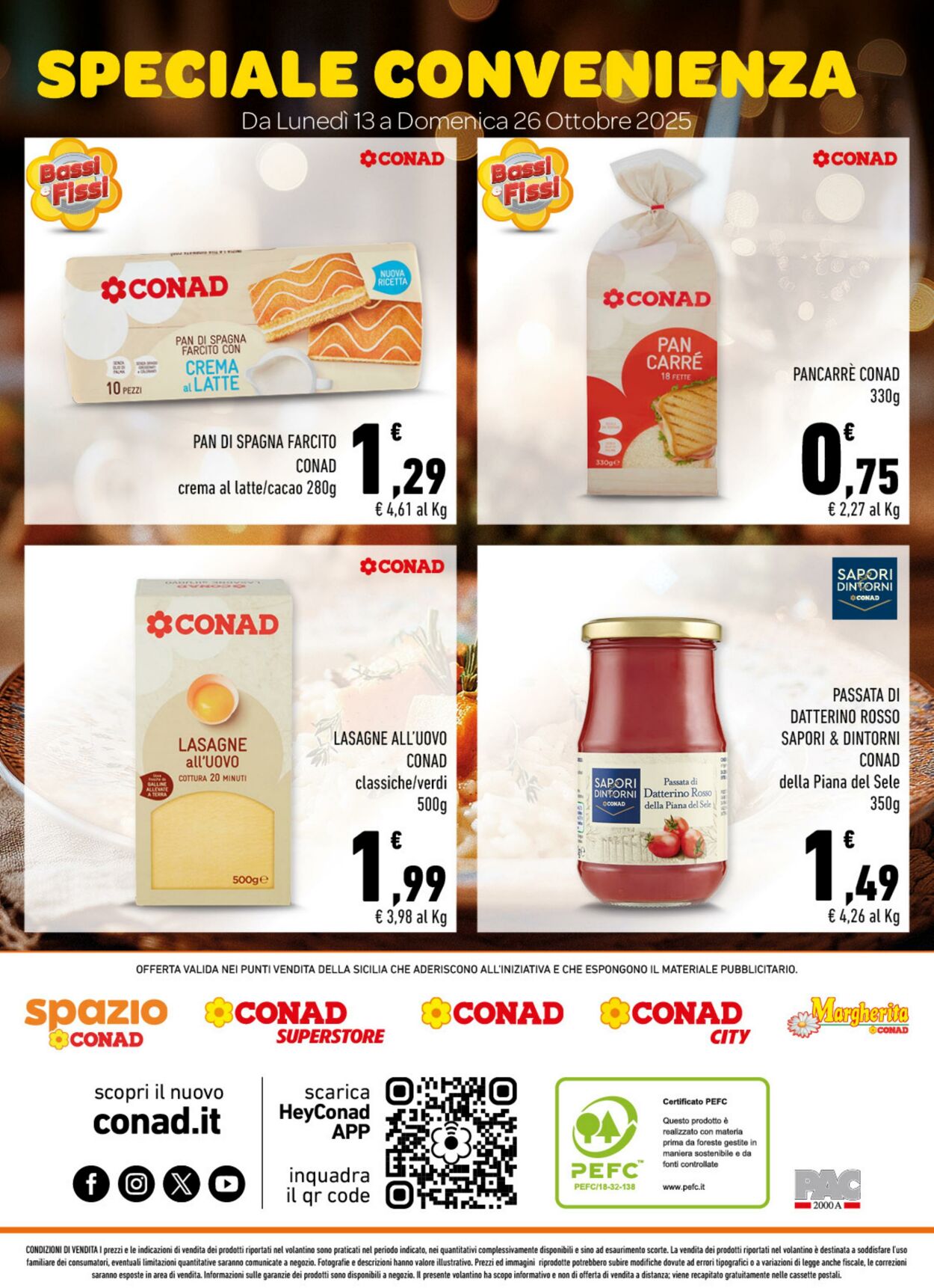 Volantino Conad 11.10.2025 - 11.10.2025