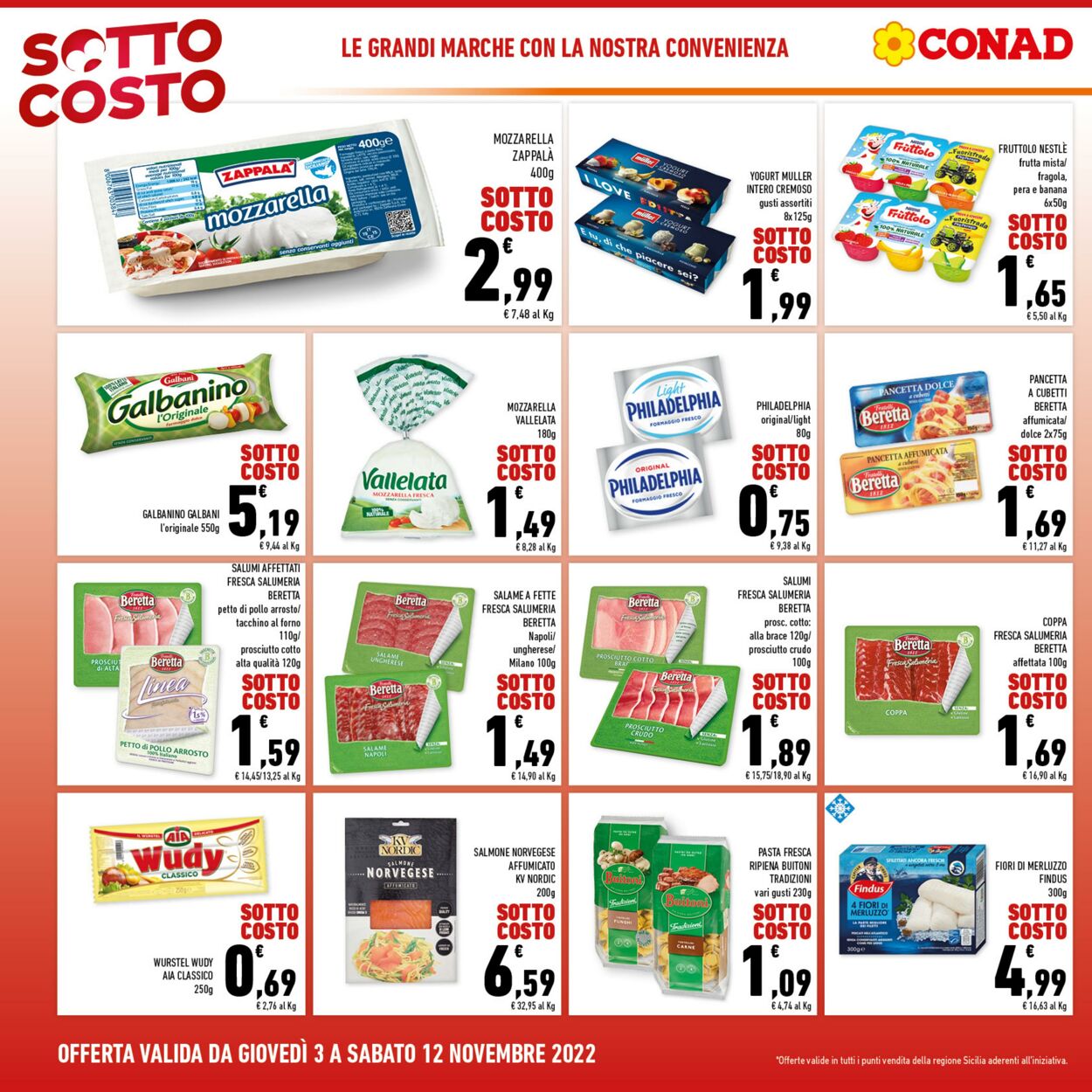 Volantino Conad 03.10.2022 - 12.11.2022