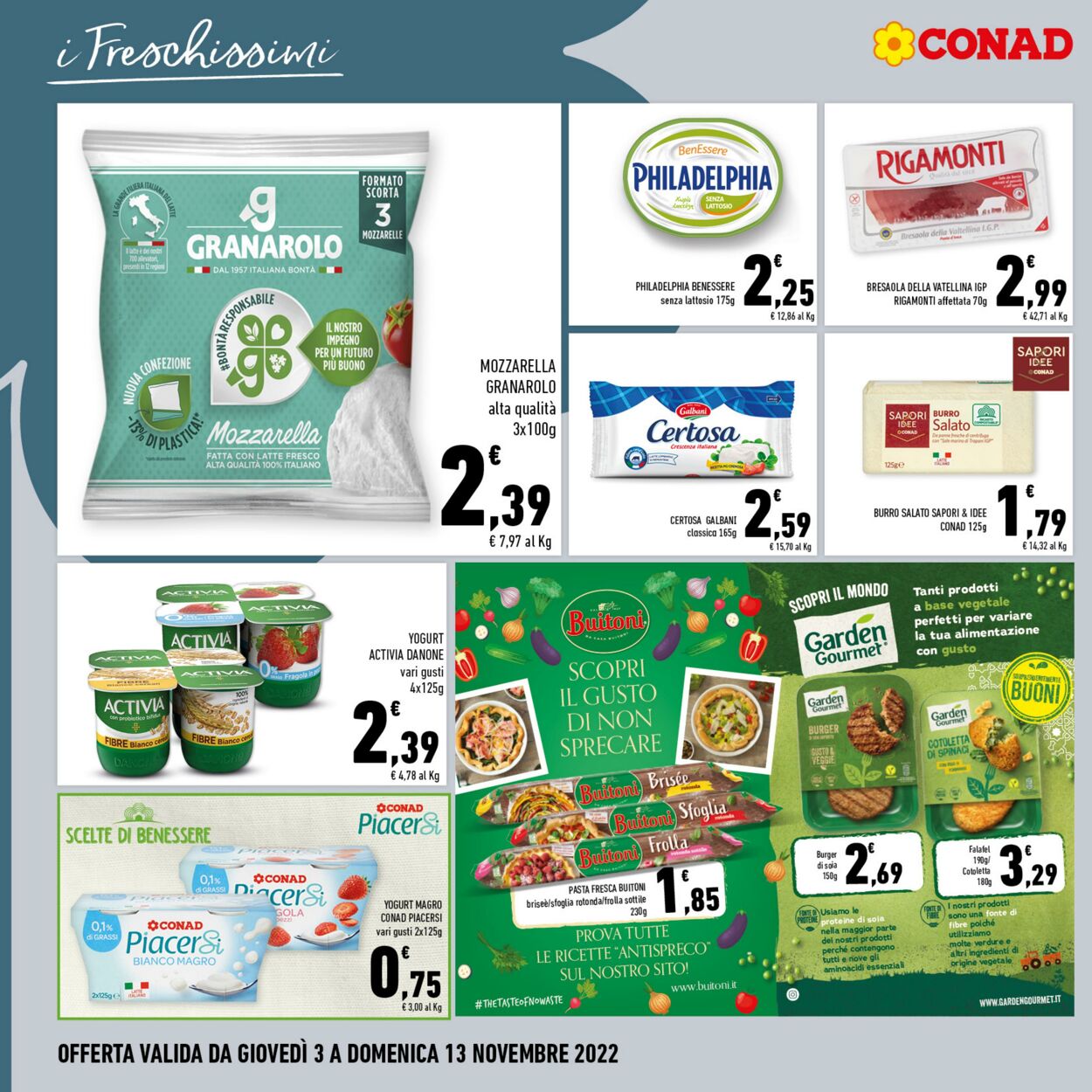 Volantino Conad 03.10.2022 - 12.11.2022