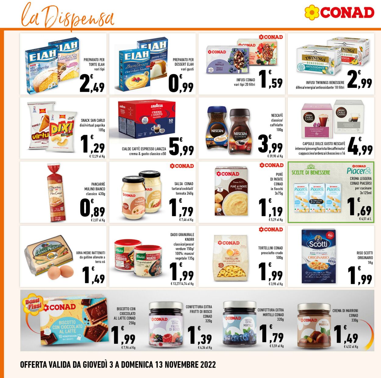 Volantino Conad 03.10.2022 - 12.11.2022