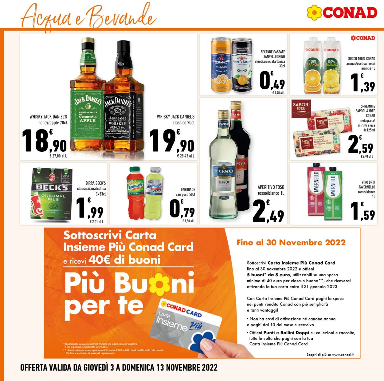 Volantino Conad 03.10.2022 - 12.11.2022