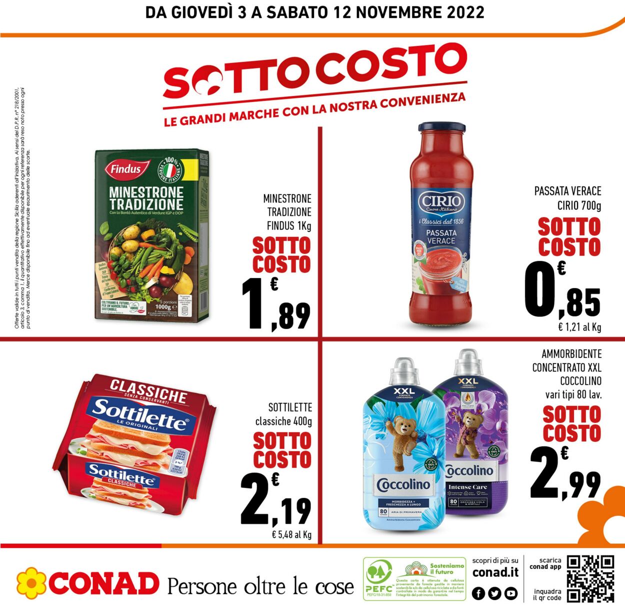 Volantino Conad 03.10.2022 - 12.11.2022