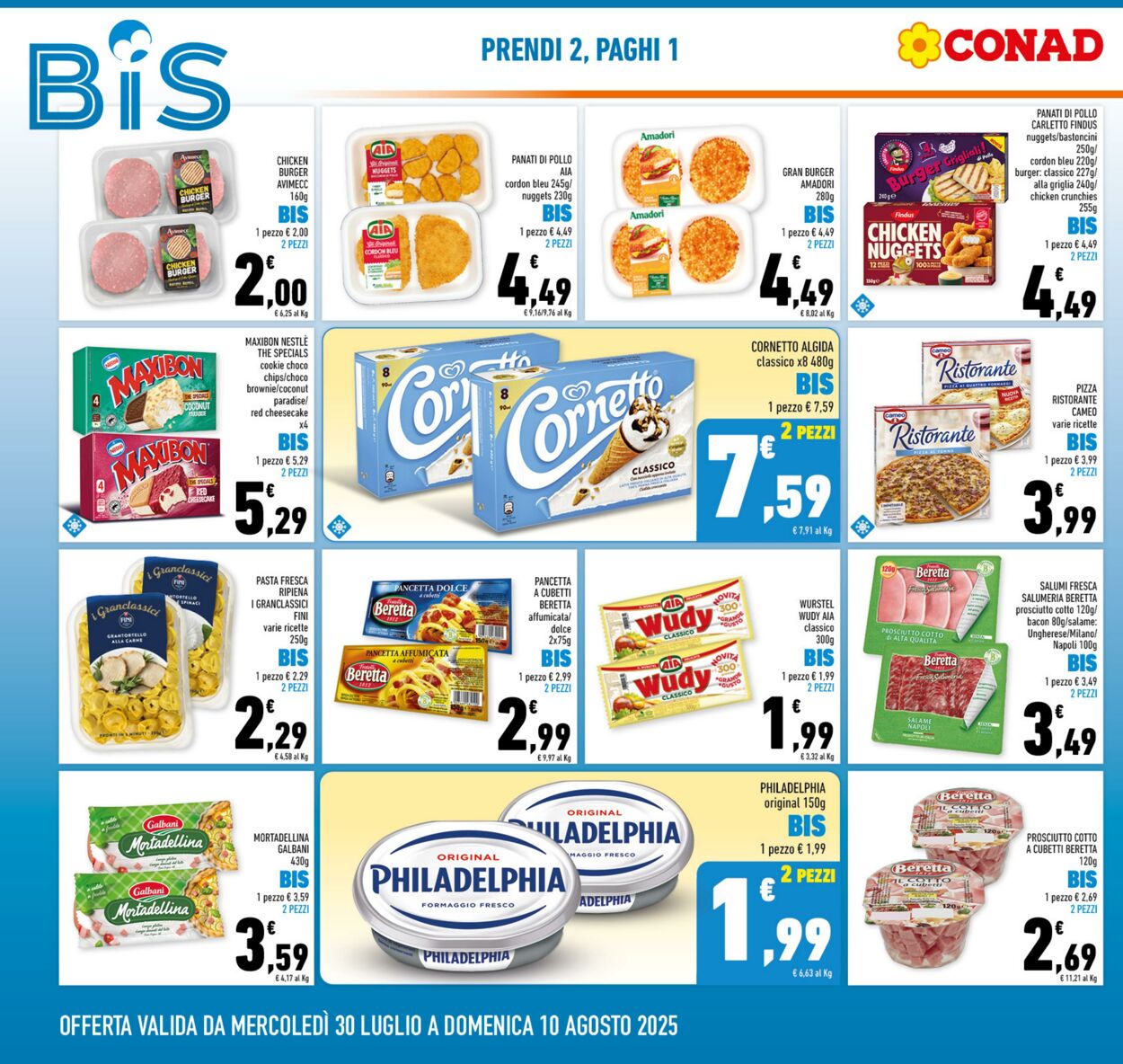 Volantino Conad 06.08.2025 - 06.08.2025