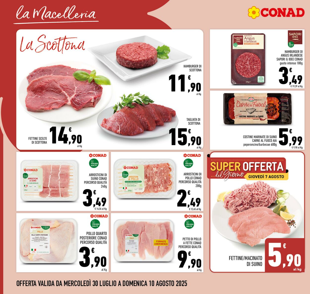 Volantino Conad 06.08.2025 - 06.08.2025