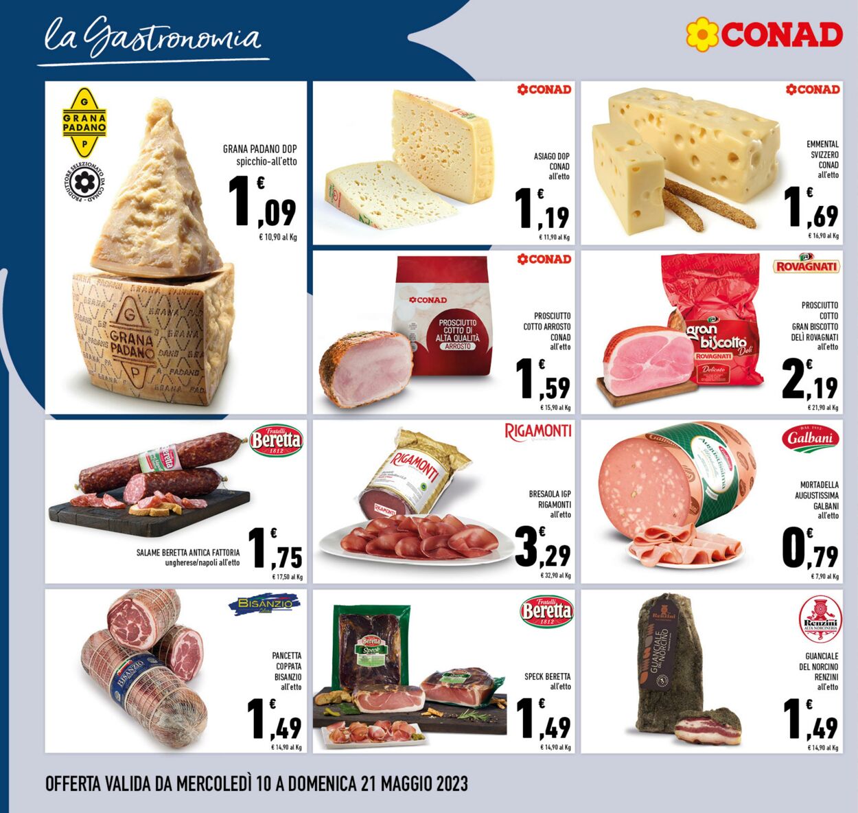 Volantino Conad 10.05.2023 - 21.05.2023