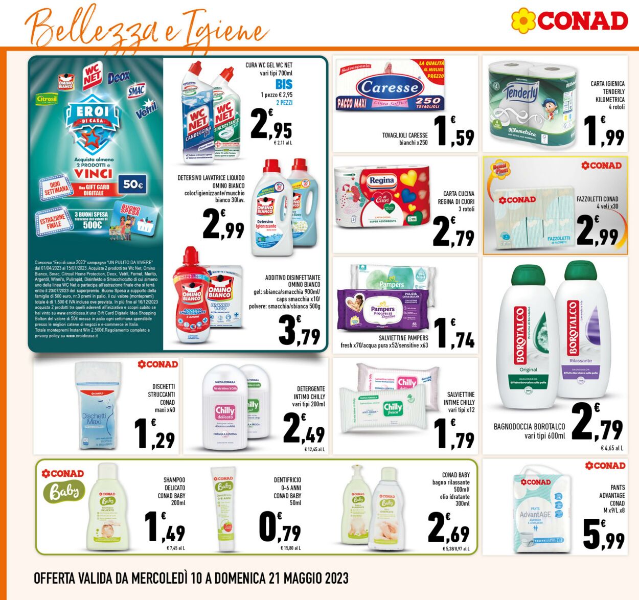 Volantino Conad 10.05.2023 - 21.05.2023