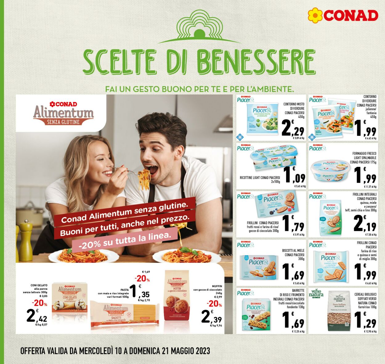 Volantino Conad 10.05.2023 - 21.05.2023