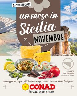 Volantino Conad 31.10.2024 - 30.11.2024