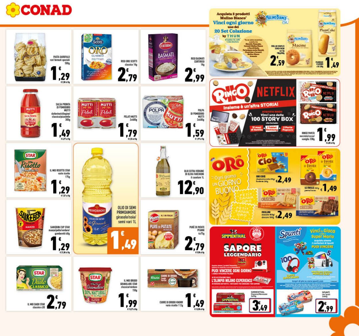 Volantino Conad 04.09.2024 - 15.09.2024