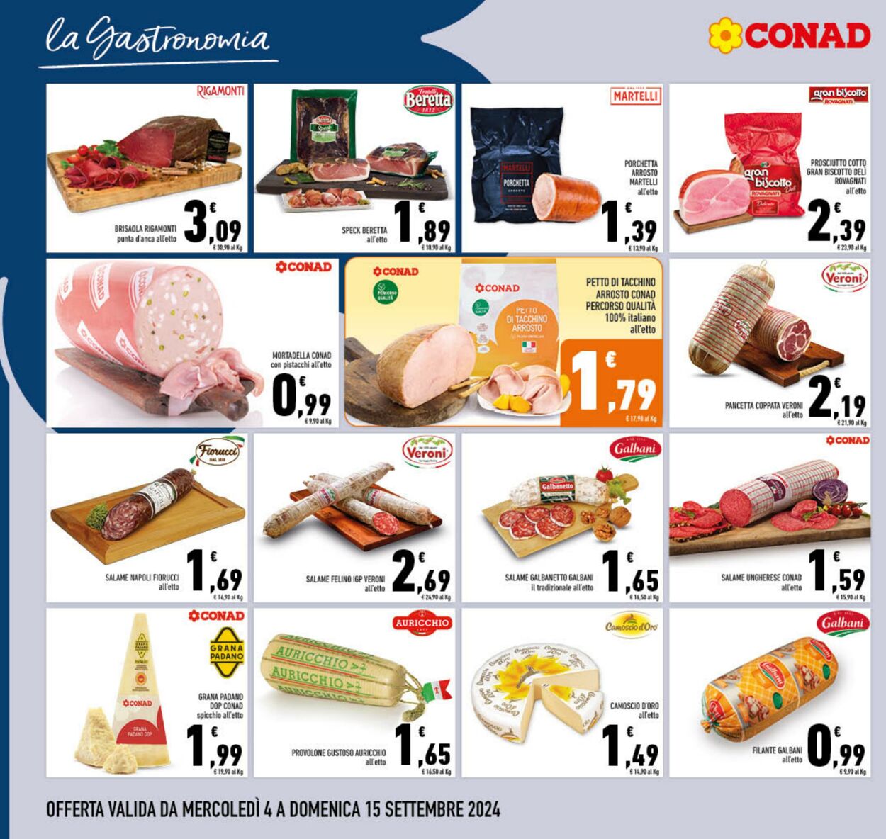 Volantino Conad 04.09.2024 - 15.09.2024