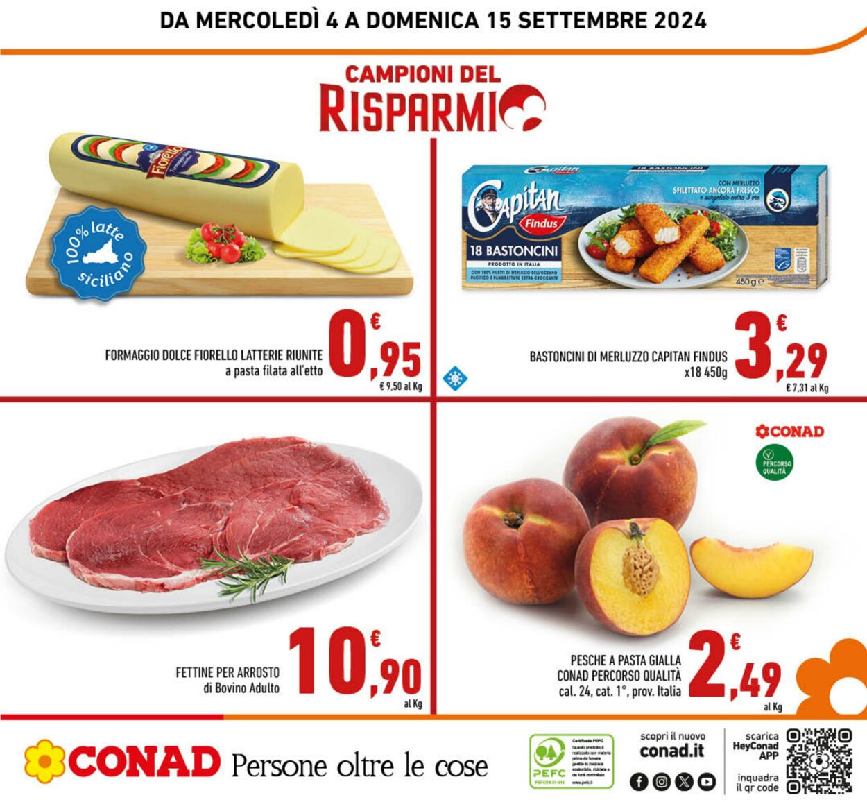 Volantino Conad 04.09.2024 - 15.09.2024